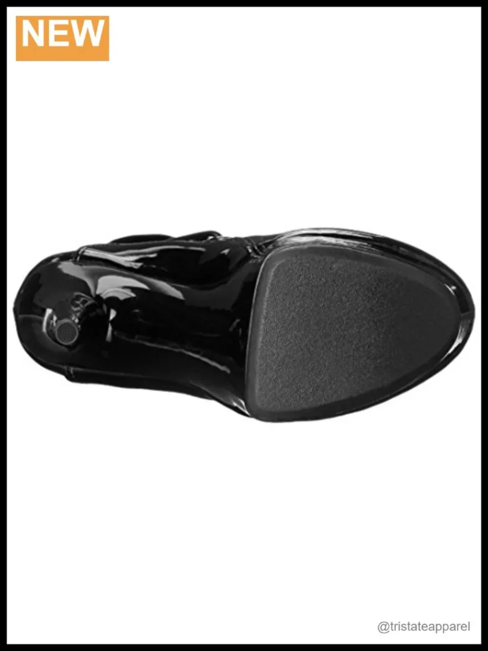 Over-the-Knee Stretch Patent Leather Platform Boots 25